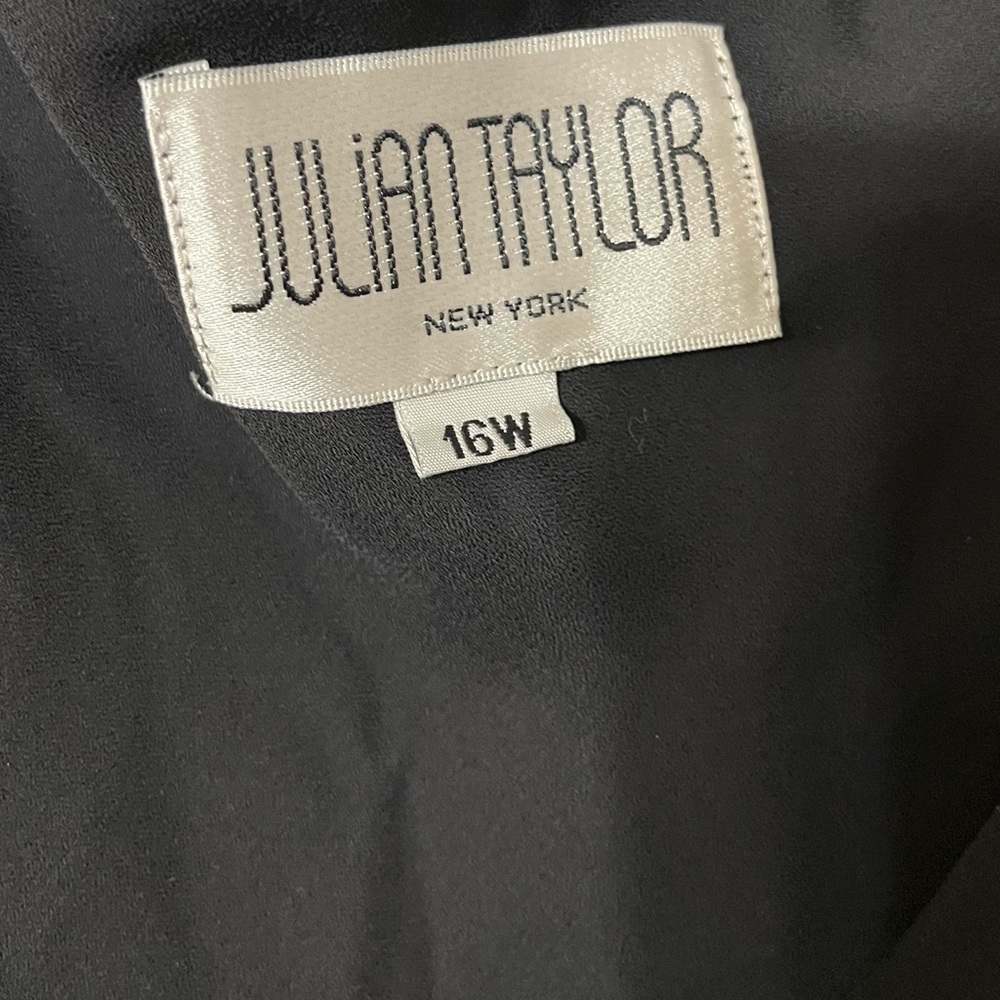 Julian Taylor Black Midi Dress